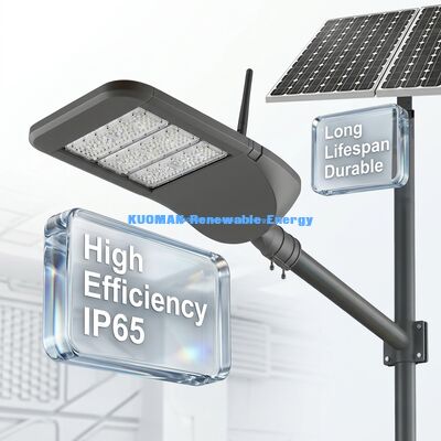 ไฟฟ้าถนนพลังแสงอาทิตย์แบบสมาร์ท พร้อม 4G IoT, การบริหารจัดการกลาง และ IP66 กันน้ําสําหรับเมืองที่สมาร์ท