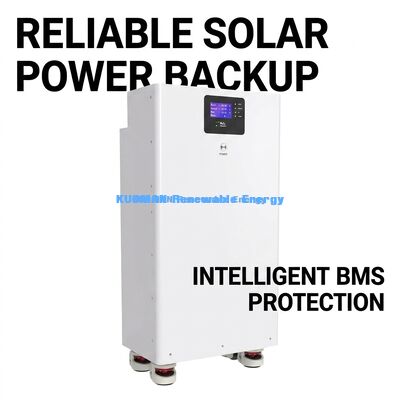 แบตเตอรี่ลิเธียมไอออนฟอสเฟต KM 48V 300Ah สำหรับเก็บพลังงานในบ้าน ติดผนัง พร้อมรอบการใช้งาน 8000 รอบ และการตรวจสอบแบบเรียลไทม์