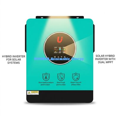อินเวอร์เตอร์ไฮบริด BSR IP65 6KW พร้อมการตรวจสอบ WiFi และการทำงานแบบขนานสำหรับระบบพลังงานแสงอาทิตย์ในบ้าน