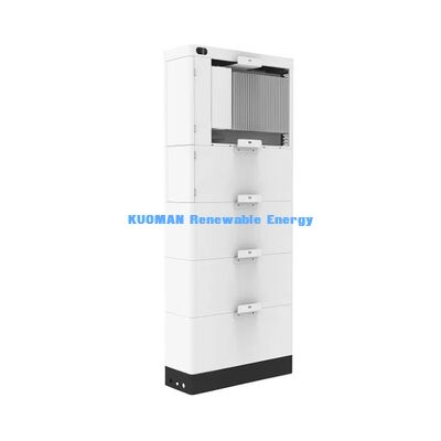 51.2V 400Ah LiFePO4 Home Battery Rack System ด้วยกําลัง 10.24KWh ~ 30.72KWh และอายุการใช้งาน 6000 จันทร์