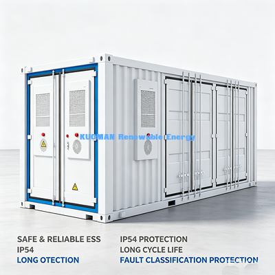 Containerized ESSC0500A-1106 Energy Storage Cabinet -30℃~55℃ Wide Temp Industrial Battery Storage System