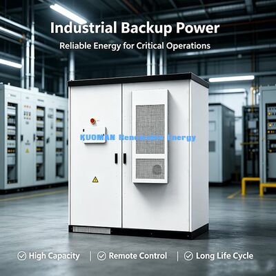 ระบบจัดเก็บพลังงานไมโครกริด 768V 215kWh | แบตเตอรี่ LiFePO4 สำหรับตู้กลางแจ้งที่แข็งแกร่ง ESS