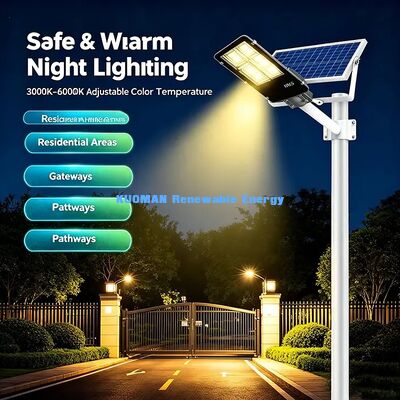 200 300 W CCC C-Tick EMC Certified Split Solar Street Light Global Export Approved