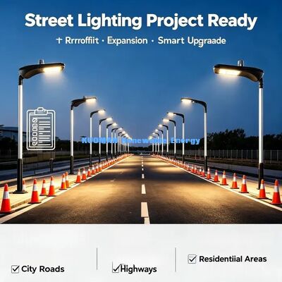 Smart LoRaWAN LED Street Light, Remote 0‐10V Dimming, NEMA Single Lamp Controller, City Road Lighting สายไฟฟ้าเมือง