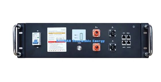 KM พลังงานใหม่ บ้าน แบตเตอรี่เก็บพลังงาน 51.2V 100Ah แบตเตอรี่ LiFePO4 UL9540A UL1973