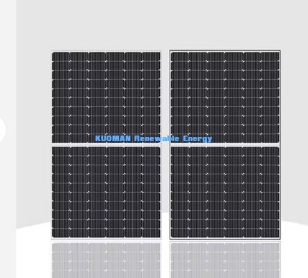 แผงโซลาร์เซลล์โมโนคริสตัลไลน์สั่งทำพิเศษ 400-500W ประสิทธิภาพ 22% และดีไซน์เซลล์แบบ Half-Cut