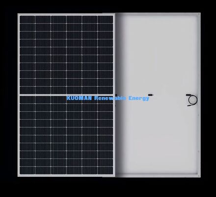 แผงโซลาร์เซลล์โมโนคริสตัลไลน์สั่งทำพิเศษ 400-500W ประสิทธิภาพ 22% และดีไซน์เซลล์แบบ Half-Cut