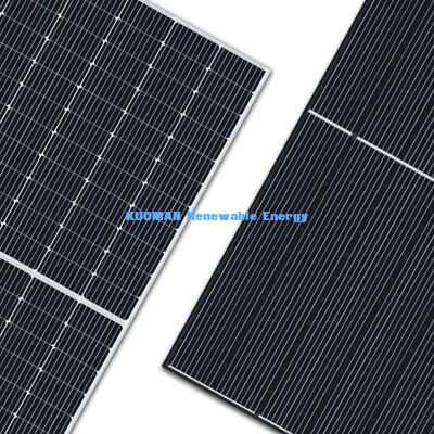 แผนไฟฟ้าพลังแสงอาทิตย์โมโนคริสตัลลิน 300W-400W พร้อมกรอบอลูมิเนียมแบบแอนอดิซิส เพื่อประสิทธิภาพสูง