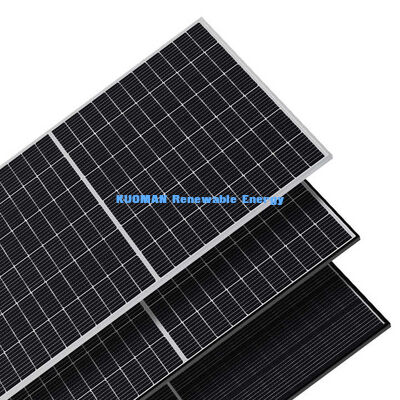 แผนไฟฟ้าพลังแสงอาทิตย์โมโนคริสตัลลิน 300W-400W พร้อมกรอบอลูมิเนียมแบบแอนอดิซิส เพื่อประสิทธิภาพสูง