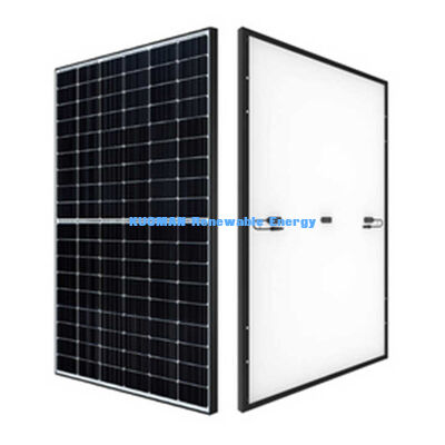 N Type Black Solar Panel 415W มีประสิทธิภาพ 22% และกรอบอลูมิเนียมแอนอดิซ