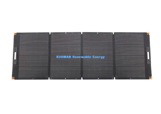 300W แผงโซลาร์เซลล์พับได้กันน้ำสำหรับชาร์จแบตเตอรี่กลางแจ้ง