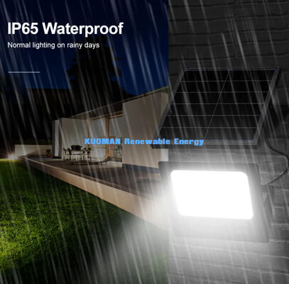 ไฟสปอร์ตไลท์โซลาร์เซลล์ LED สำหรับบ้านและโรงงาน 100-2000W ไฟถนนกลางแจ้ง