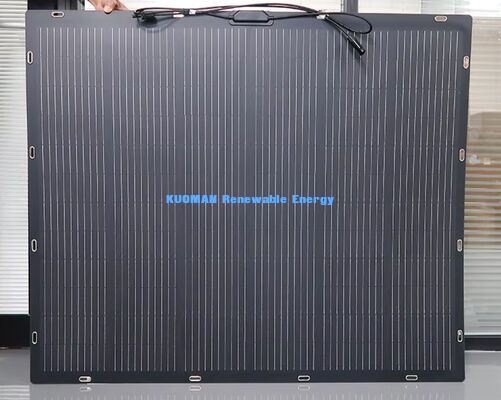 200W แผงโซลาร์เซลล์แบบยืดหยุ่นสองหน้า - แผงโซลาร์เซลล์ซิลิคอนแบบโพลีคริสตัลไลน์สำหรับพลังงานสะอาดหมุนเวียน