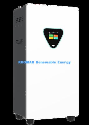 ระบบแบตเตอรี่โซลาร์ไฮบริด LiFePO4 51.2V 300Ah พร้อม 6000 รอบ สำหรับพลังงานฉุกเฉินในบ้านแบบออฟกริด