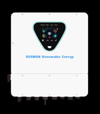 อินเวอร์เตอร์ไฮบริดโซลาร์เซลล์ 6KW พร้อม MPPT คู่ และระดับการป้องกัน IP65 สำหรับการใช้งานในบ้านและเชิงพาณิชย์