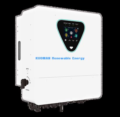 อินเวอร์เตอร์โซลาร์ไฮบริด BSR 6KW พร้อมมาตรฐาน IP65 และการทำงานแบบขนานสำหรับบ้านและเชิงพาณิชย์