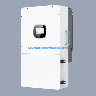 BSR Series 36kW ไฮ PV Input สามเฟส ไฮบริดโซลาร์อินเวอร์เตอร์ พร้อมแบตเตอรี่ลิตียม และ IP65 Protection