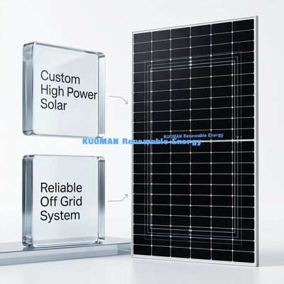 แผงโซลาร์เซลล์โมโนคริสตัลไลน์ 700W ทนทานต่อสภาพอากาศ IP65 ขนาด 1722x1134x30 มม.
