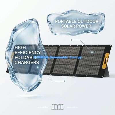 200W IP68 กันน้ำ 360° งอได้ พกพาได้ แผงโซลาร์เซลล์แบบยืดหยุ่นสำหรับแหล่งพลังงานฉุกเฉิน