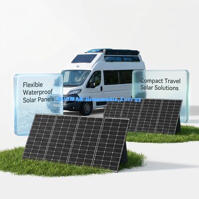 400W 40.3V ชาร์เจอร์พลังแสงอาทิตย์แบบพับ โทรพกได้ พานล์พลังแสงอาทิตย์แบบพับ สําหรับการแคมป์และการเดินป่า