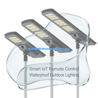 120W IP65 แสงดวงอาทิตย์แบบกันน้ําด้วยตัวเลือกเซ็นเซอร์การเคลื่อนไหว - อายุการใช้งาน 8-10 ปี