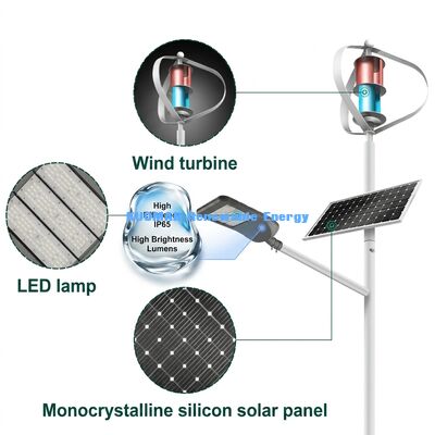 ทนทาน IP65 กันน้ํา 100W-200W แสงแสงแสงอาทิตย์ LED ถนนที่มีส่วนผสมอัลลูมิเนียมสําหรับทางด่วนและพื้นที่ Alpine