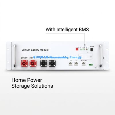 แบตเตอรี่ลิเธียมฟอสเฟต 48V 200Ah แบบติดผนังสำหรับเก็บพลังงานในบ้าน พร้อมรอบการใช้งาน 8000 รอบ สำหรับการใช้งานในที่พักอาศัย