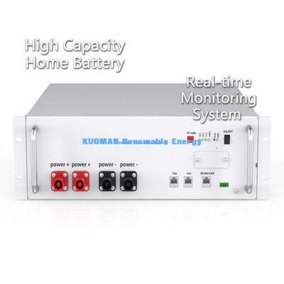 KM 48V 200Ah LiFePO4 แบตเตอรี่ที่บ้าน ที่เก็บเก็บพลังงานในบ้าน
