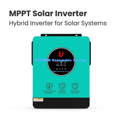 อินเวอร์เตอร์ไฮบริด BSR IP65 6KW พร้อมการตรวจสอบ WiFi และการทำงานแบบขนานสำหรับระบบพลังงานแสงอาทิตย์ในบ้าน