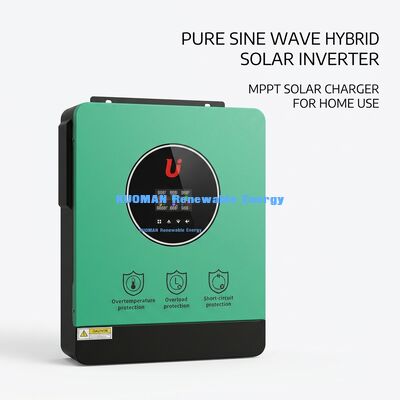 อินเวอร์เตอร์แสงอาทิตย์ไฮบริดระยะเดียวประสิทธิภาพสูง 4.2KW/6.2KW สําหรับบ้านและระบบเครือข่าย