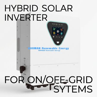 อินเวอร์เตอร์โซลาร์ไฮบริด BSR 6KW พร้อมมาตรฐาน IP65 และการทำงานแบบขนานสำหรับบ้านและเชิงพาณิชย์