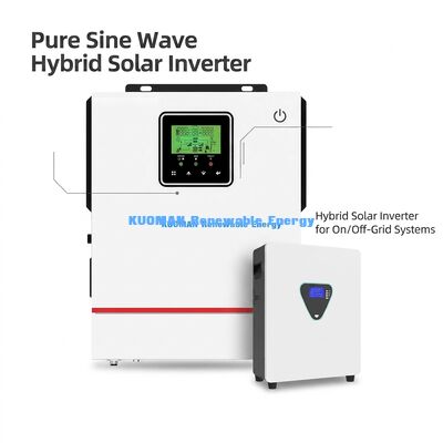 อินเวอร์เตอร์โซลาร์เซลล์แบบออฟกริด ซีรีส์ BSSI-IV พร้อมเอาต์พุต Pure Sine Wave, เครื่องชาร์จ MPPT ในตัว และการควบคุมผ่านแอปพลิเคชัน 1000VA/1500VA