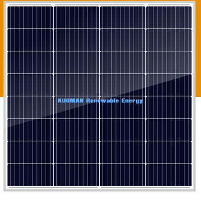 แผงโซลาร์เซลล์โมโนคริสตัลไลน์ 110-120W ประสิทธิภาพสูง 18.6% สำหรับพลังงานนอกกริด 12V และเฟรมอะลูมิเนียมทนต่อการกัดกร่อน