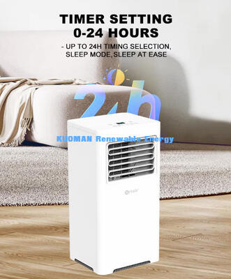 WIFIเครื่องปรับอากาศแบบพกพา6000BTU Coolingเท่านั้นหน่วยเงียบ24HจับเวลาR32สารทำความเย็นสำหรับห้องนอนหน้าแรกใช้