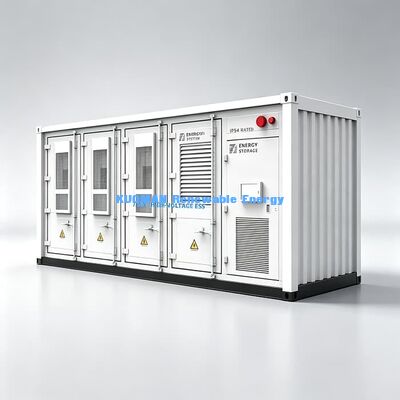 500kWh / 1MWh / 2MWh ถัง ESS แบตเตอรี่เก็บ