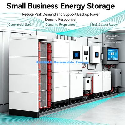 แบตเตอรี่ลิเธียมแบบต่อพ่วง 51.2V ทนอุณหภูมิการทำงานกว้าง สำหรับบ้านในเขตร้อนและเขตหนาว