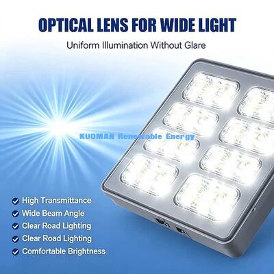 30W LiFePO4 แบตเตอรี่ โซลาร์สตรีทไลท์ All In One Design กันน้ําภายนอก โซลาร์ LED Road Lamp