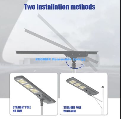50W 220lm/W ประสิทธิภาพสูงแสงอาทิตย์แสงถนน IP65 กันน้ํา ประสานแสงอาทิตย์