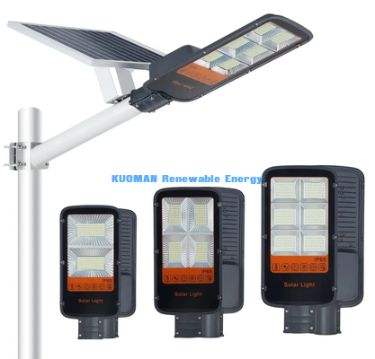 Adjustable Mono Solar Panel LED Street Light 12 Hours Continuous Working Time