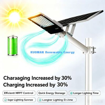 High Efficiency 150LM/W Solar Street Light Large Parking Lot Illumination Lamp