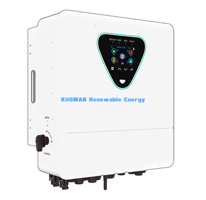 Off Grid Tie 6000W โซลาร์ไฮบริด อินเวอร์เตอร์ ชาร์จแบตเตอรี่ สําหรับระบบแสงอาทิตย์บ้าน