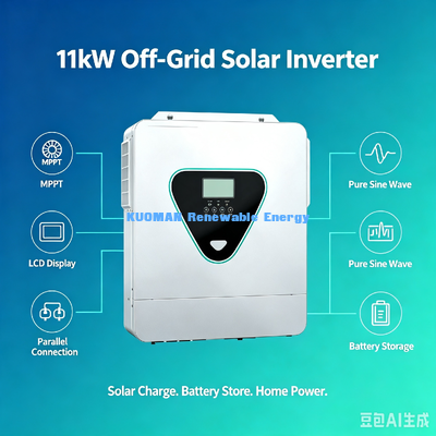อินเวอร์เตอร์โซลาร์เซลล์แบบออฟกริด 11000W ไม่ต้องใช้แบตเตอรี่ อินเวอร์เตอร์พลังงานแสงอาทิตย์