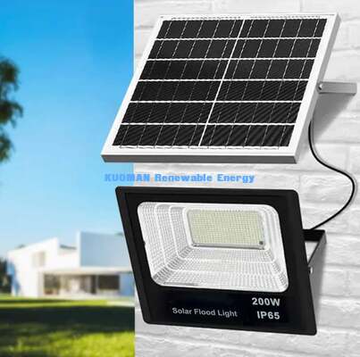 IP65 Waterproof Solar LED Floodlight with Large Capacity Lithium Battery