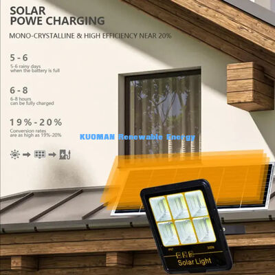 Monocrystalline Solar Panel Yard Light Waterproof LED Outdoor Courtyard Wall Security Lamp