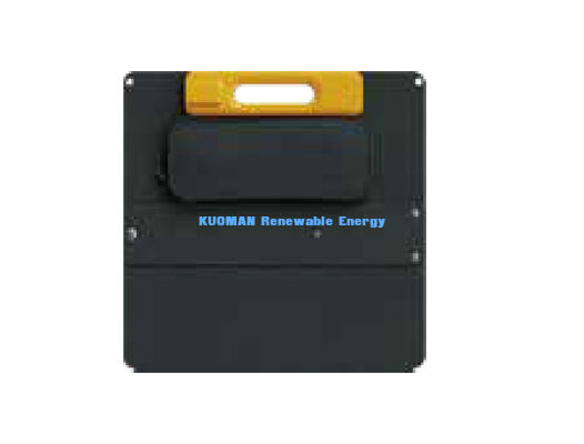 แผงโซลาร์เซลล์พับได้กันน้ำ 120W, พลังงานแสงอาทิตย์นอกกริดประสิทธิภาพสูงสำหรับการตั้งแคมป์ ตกปลา ทริปเดินทาง