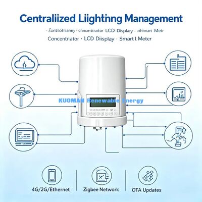 ระบบไฟฟ้าถนนที่ฉลาดมืออาชีพ ผู้ให้บริการการแก้ไขครบวงจรของ LoRaWAN Terminal-Gateway-Cloud